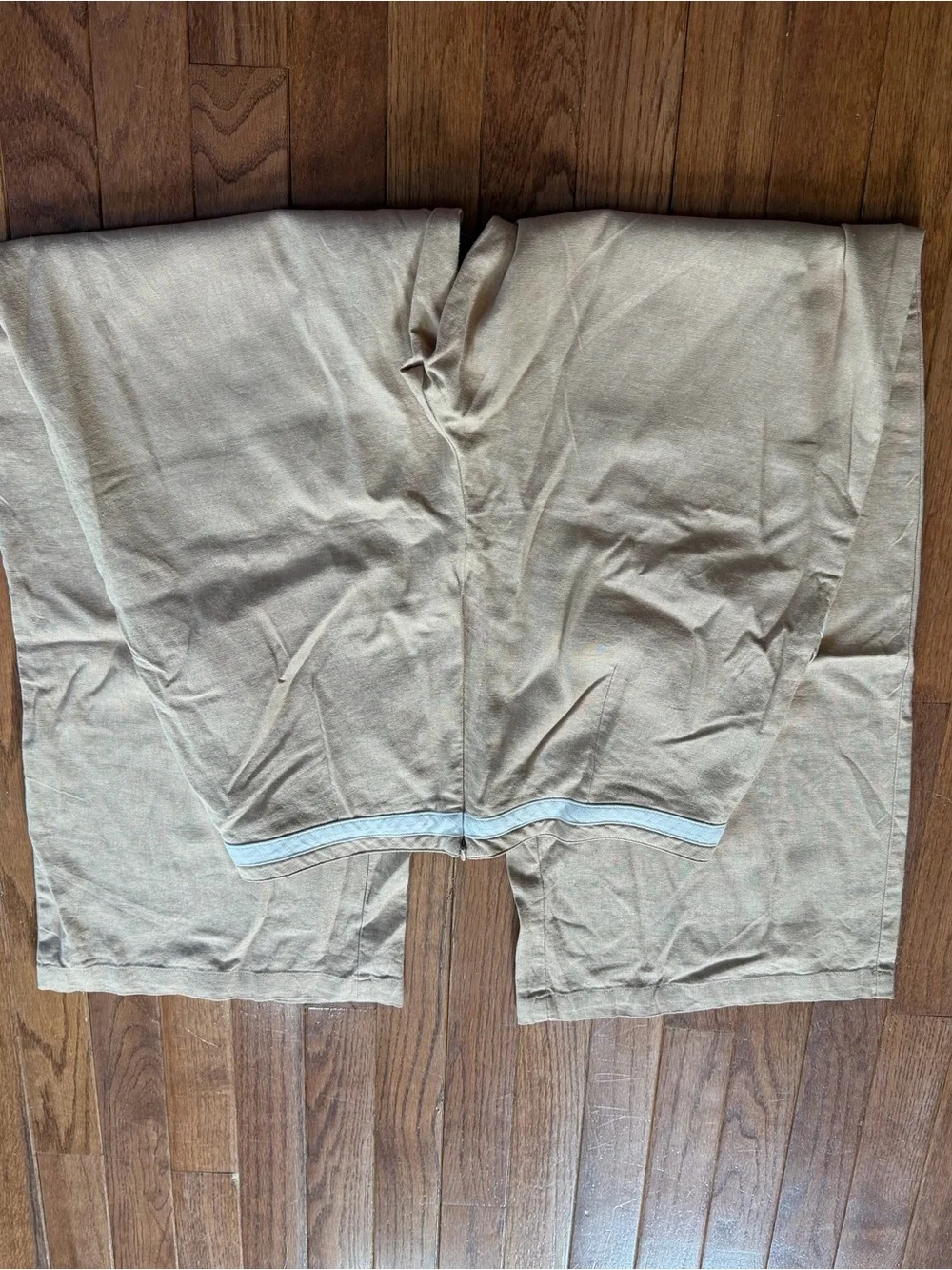 7 For All Mankind Tan Drawstring Casual Chinos